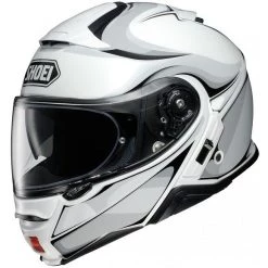 Coupon ✨ Shoei Neotec II Winsome TC-6 White Grey Modular Helmet - White - X-Large - Adult ⌛