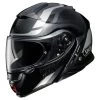 Hot Sale 🛒 Shoei Neotec II MM93 2-Way TC-5 Helmet - Black/Silver - S 🥰