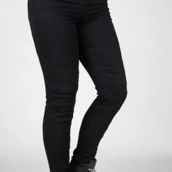 Budget 🔥 Bull-It Ladies Skinny Fury II Short Black Jeggings - 👩 Women Specific - 6 - Adult - Black 🎉