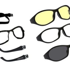 Deals 🔔 Ugly Fish Cruize Goggles 3 Pack - Matte Black 🌟